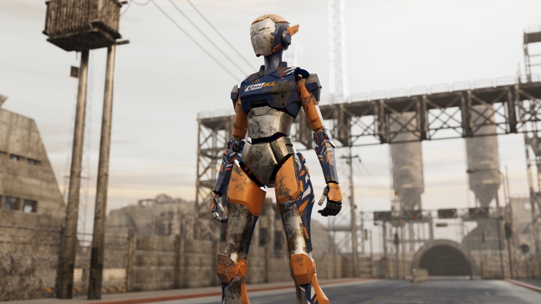 Digital artists creating and refining original 3D game art